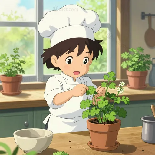 coriander plant
