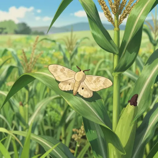 corn borer moth