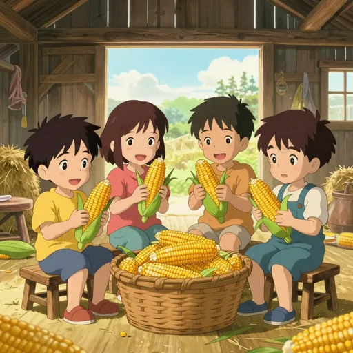 cornhusking