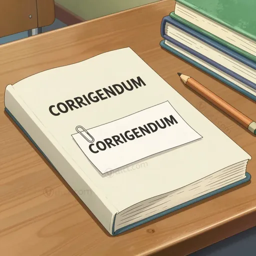corrigendum