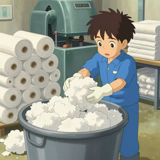 cotton waste
