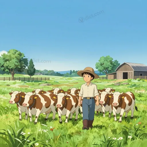 cow man