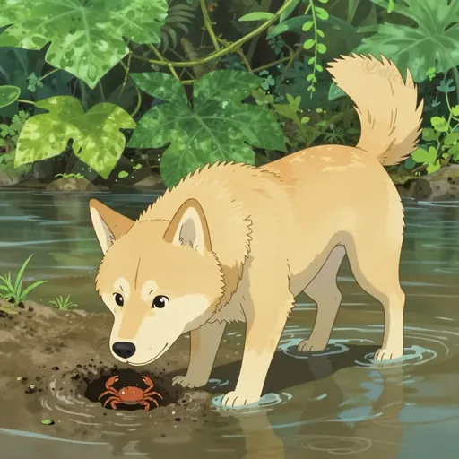 crab-eating dog