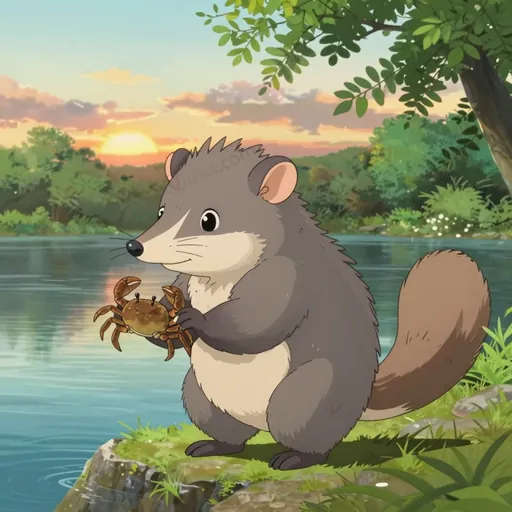 crab-eating opossum