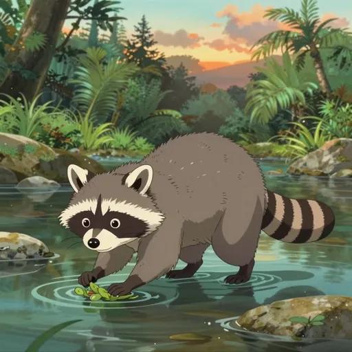 crab-eating raccoon