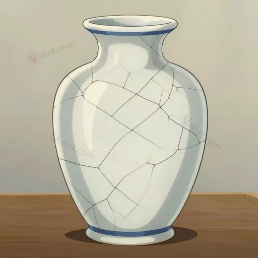 crackled