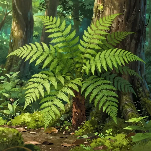 crape fern