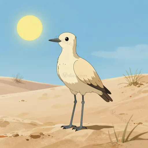 cream-colored courser