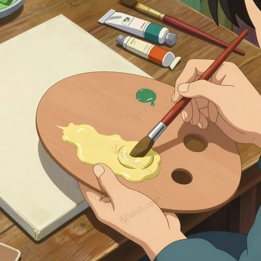 creamy-yellow