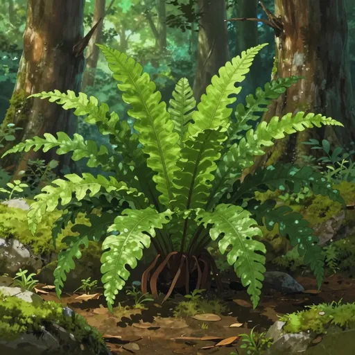 crepe fern