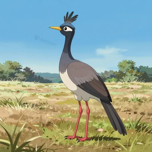 crested cariama