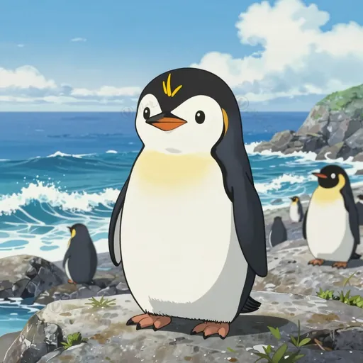 crested penguin