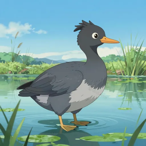 crested screamer