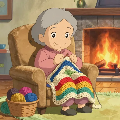 crocheting