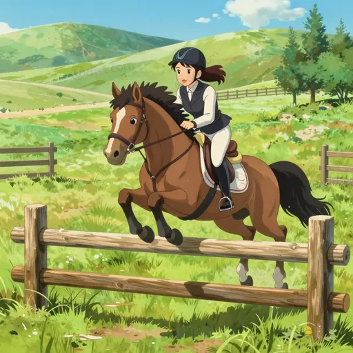cross-country jumping