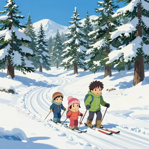 cross-country skiing