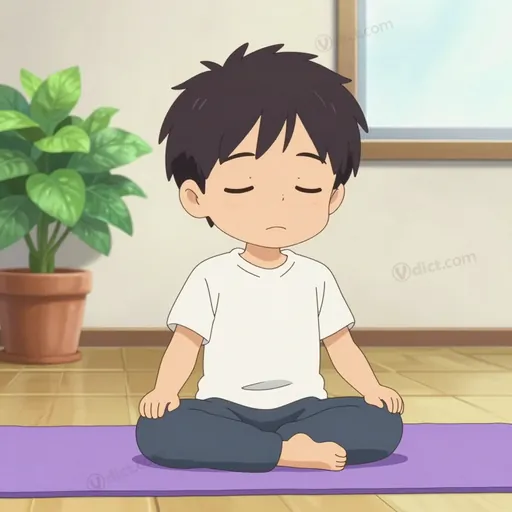 cross-legged