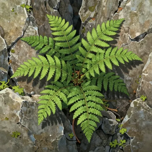 cryptogramma acrostichoides