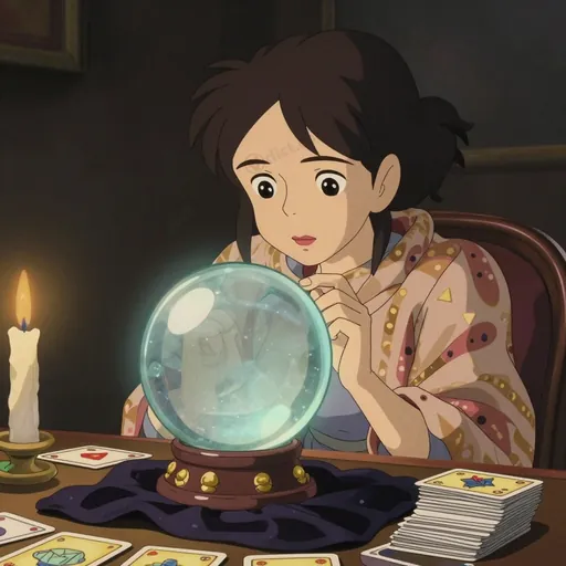 crystal-gazing