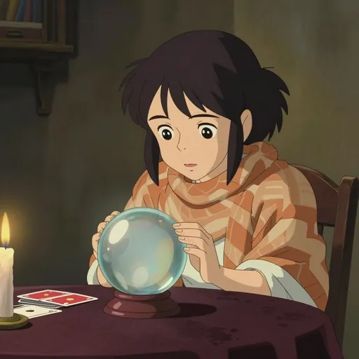crystal gazing