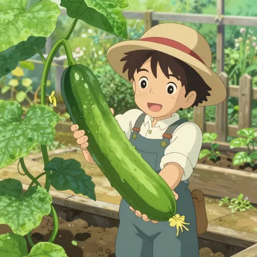 cucumber-shaped