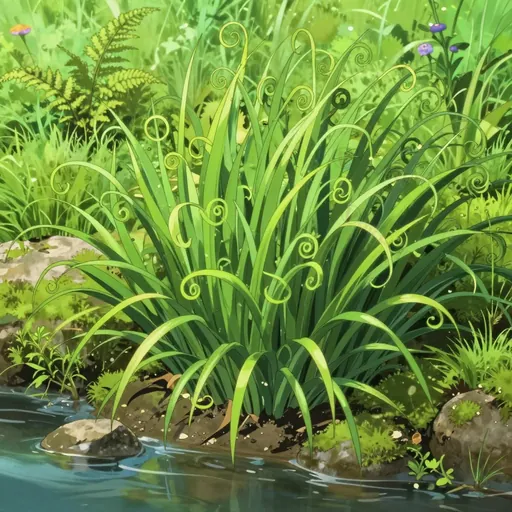curly grass