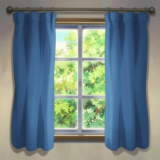 curtained