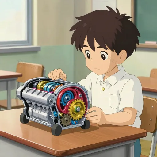 cutaway model