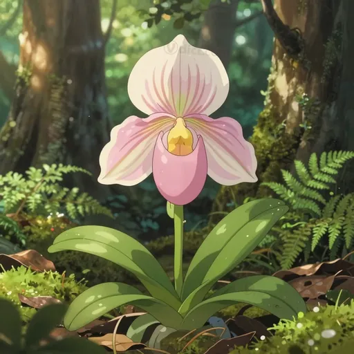 cypripedium album