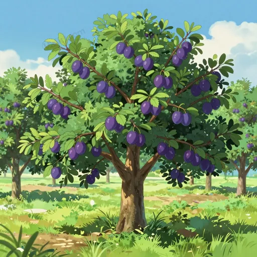 damson plum tree