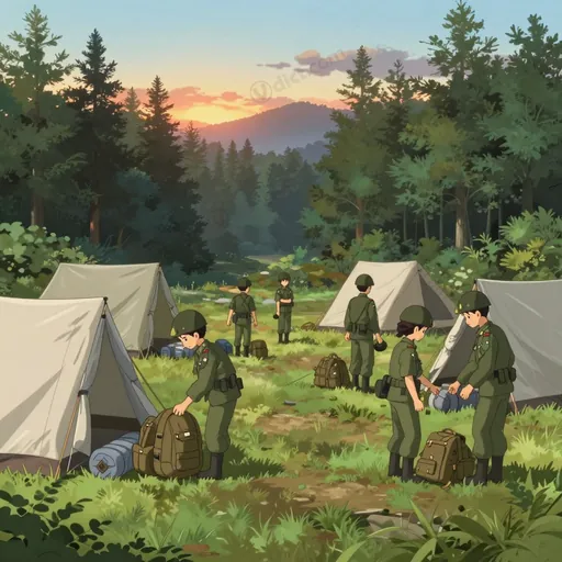 decampment