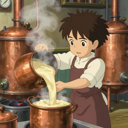 decoction mashing
