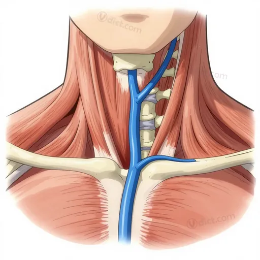 deep cervical vein