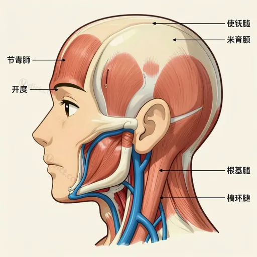 deep temporal vein