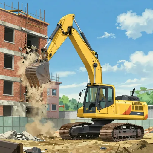 demolishing