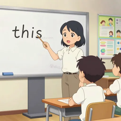 demonstrative pronoun