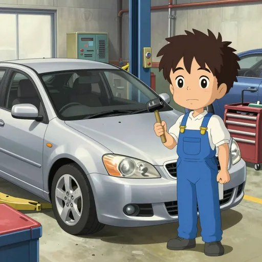 dented