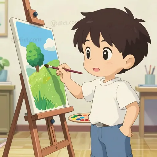 depicting