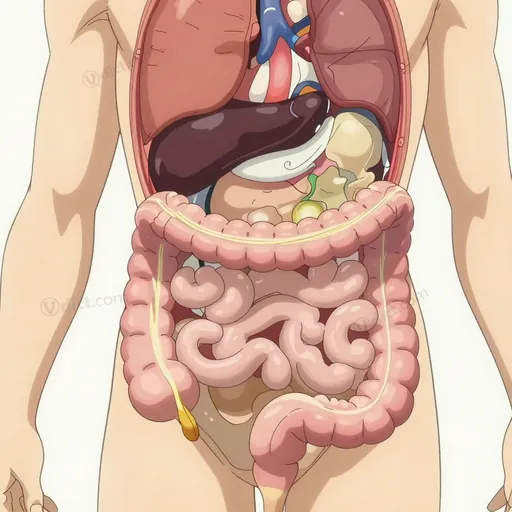 descending colon