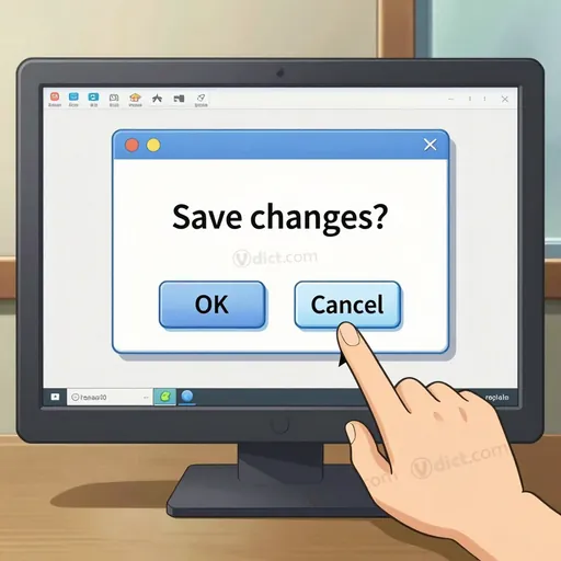 dialog box