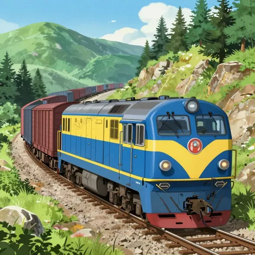 diesel-electric locomotive