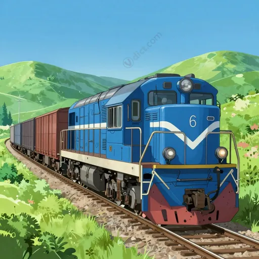 diesel locomotive