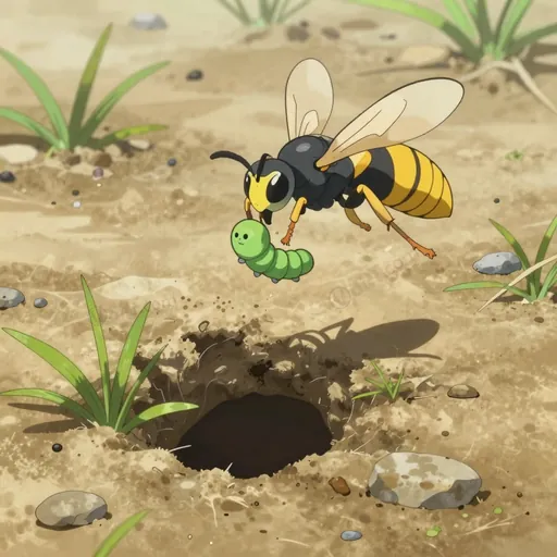 digger wasp