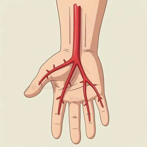 digital arteries