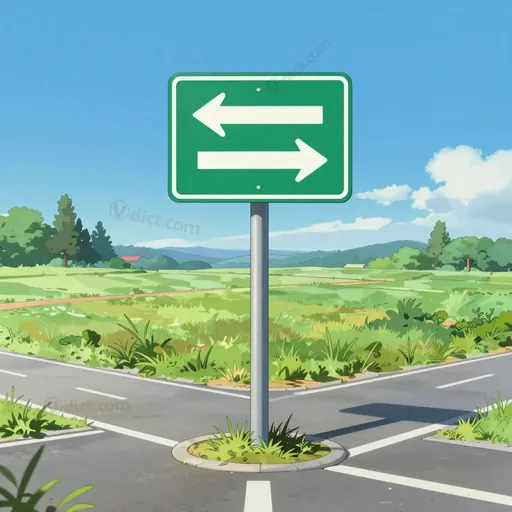 direction sign