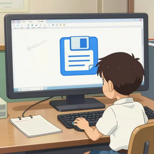 disk file