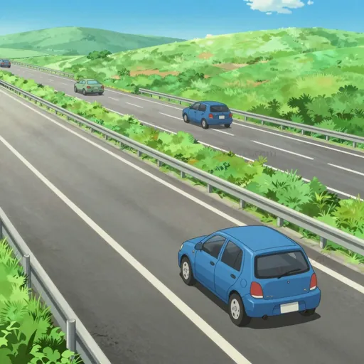 divided highway