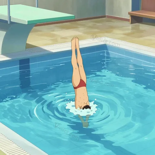 diving