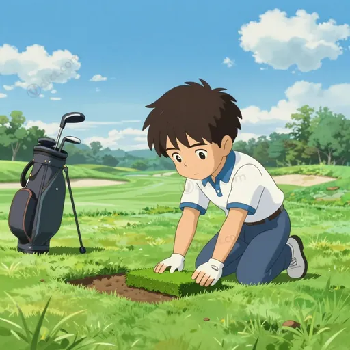divot
