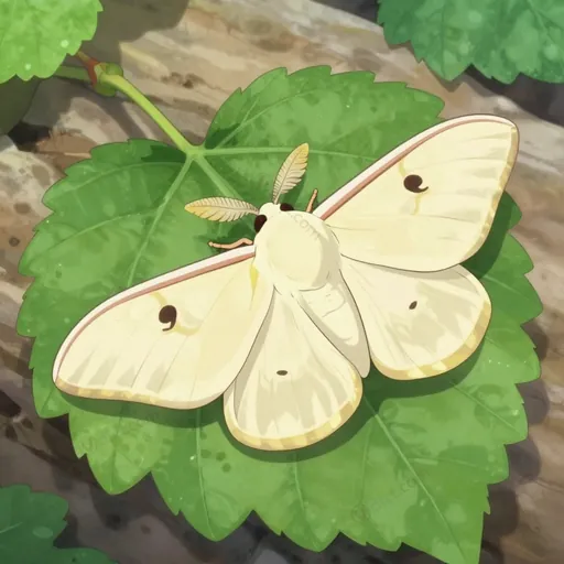 domestic silkworm moth